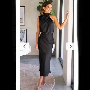 Billy J Esther Maxi Dress Black Size XS - NWT (New With Tag)